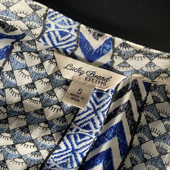 LUCKY BRAND beaded boho top - Picture 5 of 5